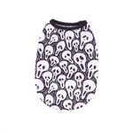 Summer Skeleton Design for Halloween Vests for Cats and Dogs - GreenFur