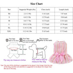 Summer Stripe Pet Skirt with Double Layered Hem Design - GreenFur