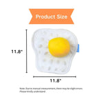 Sunny - side - up Egg Squeaky Plush Dog Toy - GreenFur