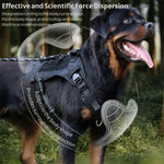 Tactical Dog Harness Vest Oxford Fabric for Large Dogs - GreenFur