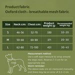 Tactical Dog Harness Vest Oxford Fabric for Large Dogs - GreenFur
