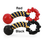 Teeth Cleaning TPR Rope Knot Toy for Dogs - GreenFur
