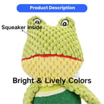 Tennis Ball Long Legs Funny Frog Shape Dog Toy - GreenFur