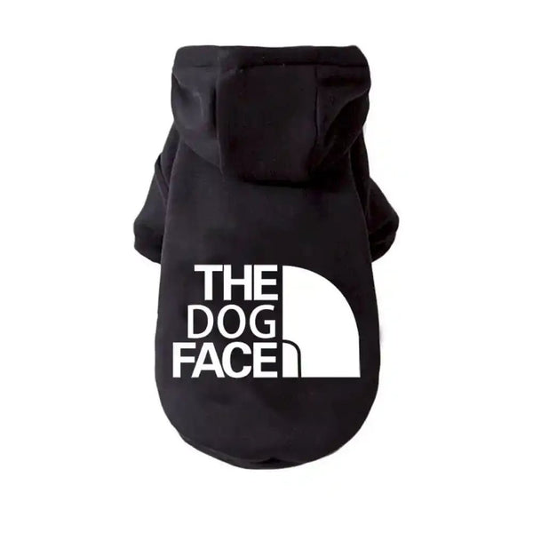 The Dog Face Printed Sweatshirt Pet Clothes Dog Sweater Coat - GreenFur