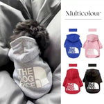 The Dog Face Printed Sweatshirt Pet Clothes Dog Sweater Coat - GreenFur