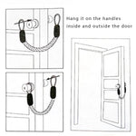 Thick Cotton Rope Dog Chew Toy Door Handles Rope Stopper - GreenFur