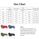 Thick Warm Reflective Dog Jacket for Large Breeds - GreenFur