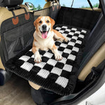 Thickened Checkered Pattern Polyester Fabric Car Seat Pet Mat - GreenFur