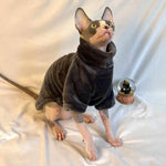 Thickened Double - Sided Fleece Clothing for Hairless Cats - GreenFur