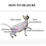 Thickened Double - Sided Fleece Clothing for Hairless Cats - GreenFur