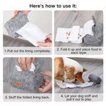 Thickened Felt Fabric Interactive Puzzle Dog Toys - GreenFur