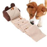 Thickened Felt Fabric Interactive Puzzle Dog Toys - GreenFur