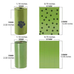 Thickened Portable Biodegradable Pet Trash Bag Cat Dog Poop Bags - GreenFur