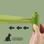Thickened Portable Biodegradable Pet Trash Bag Cat Dog Poop Bags - GreenFur