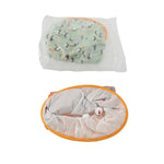 Three - Layer Crinkle Interactive Cat Tunnel with Hanging Mouse Toy - GreenFur