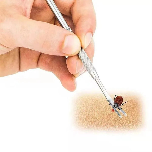 Tick Remover Tool Stainless Steel Tick Remover for Cats and Dogs - GreenFur