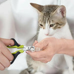 Tilt Blade Stainless Steel Cat Nail Clippers - GreenFur