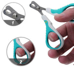 Tilt Blade Stainless Steel Cat Nail Clippers - GreenFur
