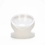 Tilted Cat Bowl Ergonomic Raised Feeding Dish Neck Protection Pet Bowl - GreenFur