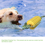Toothbrush Clean Teeth Interactive Corn TPR Dog Chew Toys - GreenFur