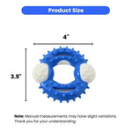 Tough Circular Nylon Chew Pet Teeth Cleaning Toy - GreenFur