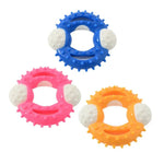 Tough Circular Nylon Chew Pet Teeth Cleaning Toy - GreenFur