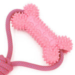 Tough Durable Chew Toy for Dogs Bone Shape for Teeth Cleaning - GreenFur