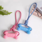 Tough Durable Chew Toy for Dogs Bone Shape for Teeth Cleaning - GreenFur