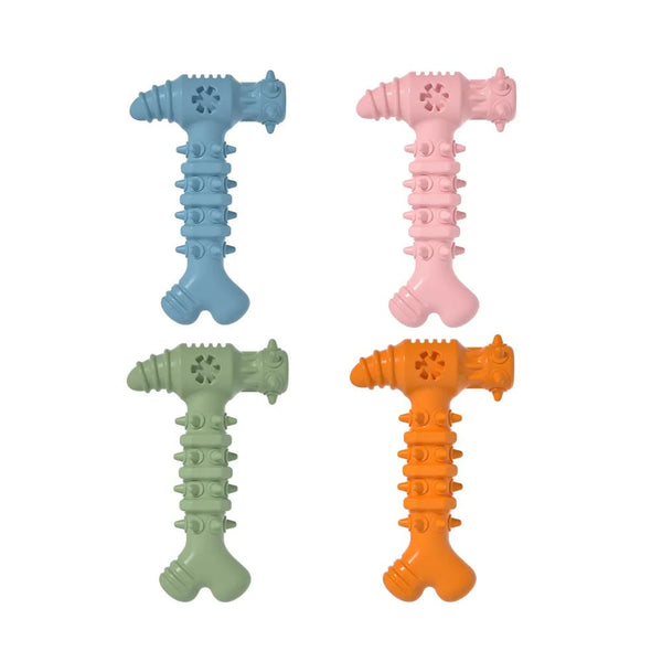 TPR Dog Chew Toy for Teeth Cleaning Durable Pet Toys - GreenFur