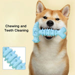 TPR Dog Chew Toy for Teeth Cleaning Durable Pet Toys - GreenFur