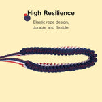 TPR Material Tire Shaped Ball Bungee Rope Dog Toy - GreenFur