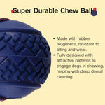 TPR Material Tire Shaped Ball Bungee Rope Dog Toy - GreenFur