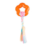 TPR Ring Braided Rope Dog Toy Durable Pet Chew Toy for Tug and Fetch - GreenFur