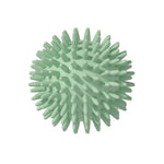 TPR Squeaky Dog Toy Spike Ball Pet Teeth Cleaning Ball - GreenFur