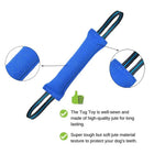 Training Tug Toy for Dogs Chew Stick Bite and Fetch Interactive Pet Training - GreenFur