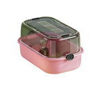 Transparent Panoramic Extra - Large PP Hamster House - GreenFur