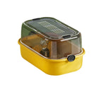 Transparent Panoramic Extra - Large PP Hamster House - GreenFur