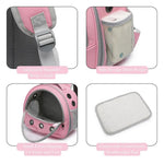 Transparent Portable Parrot Hamster and Rabbit Backpack - GreenFur
