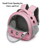 Transparent Portable Parrot Hamster and Rabbit Backpack - GreenFur