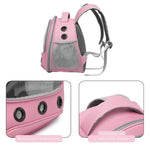 Transparent Portable Parrot Hamster and Rabbit Backpack - GreenFur