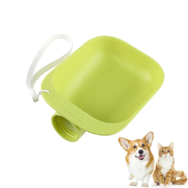 Travel Easy Clean Protable Pet Dog Water Bottle Attachment - GreenFur