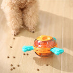 Treat Dispending Dog Toy with Chewable Rubber Bones Slow Feeder - GreenFur