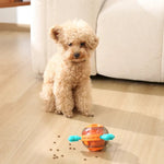 Treat Dispending Dog Toy with Chewable Rubber Bones Slow Feeder - GreenFur
