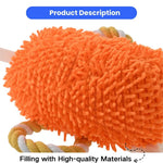 Tug of War Dog Plush Toy with Pull Rope - GreenFur