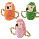 Tug of War Dog Plush Toy with Pull Rope - GreenFur