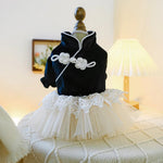 Tutu Dress with Chinese Design for Dogs and Cats - GreenFur