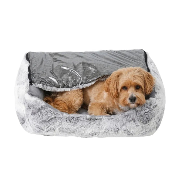 Two in One Cooling and Self Heating Pet Bed - GreenFur