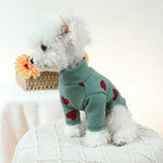 Two - Legged Pet Shirt for Dogs and Cats with Heart Design - GreenFur