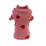 Two - Legged Pet Shirt for Dogs and Cats with Heart Design - GreenFur