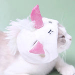 Unicorn Universal Costume Hat for Cats and Dogs - GreenFur